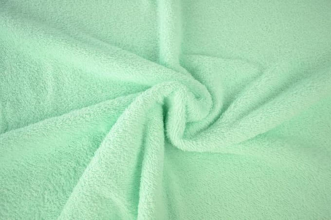 Badstof - Licht mint - 10 meter