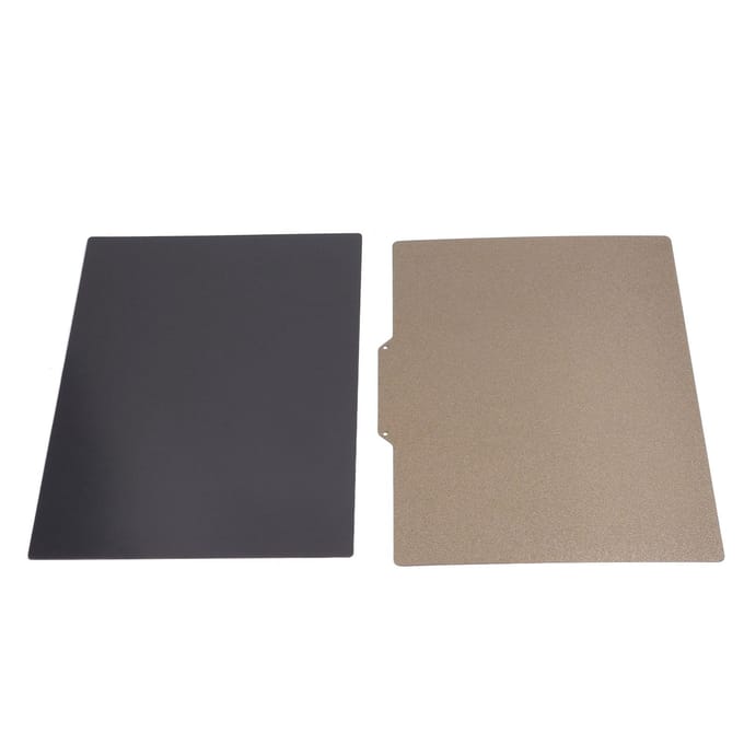 Veerstalen Bouwplaat Magnetisch 200x300mm 2-zijdig Poedergecoat PEI 3D Printer Accessoires black
