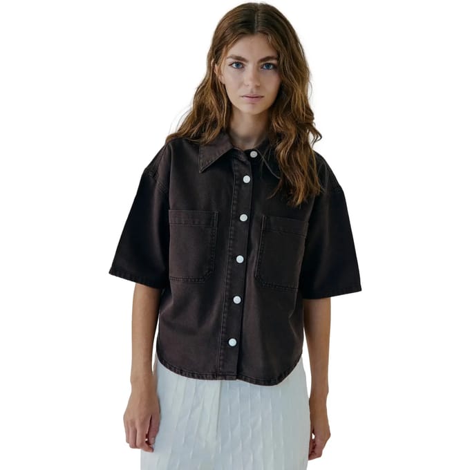 Denim overhemd voor dames Norr Kenzie
