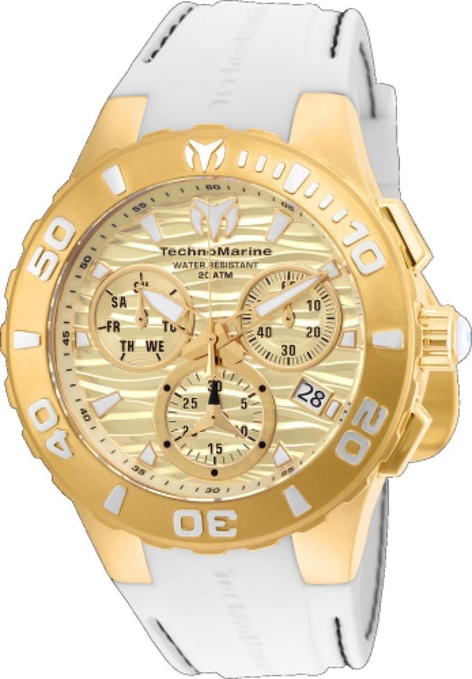TechnoMarine Cruise TM-115078 Heren Quartz Horloge - 44 mm