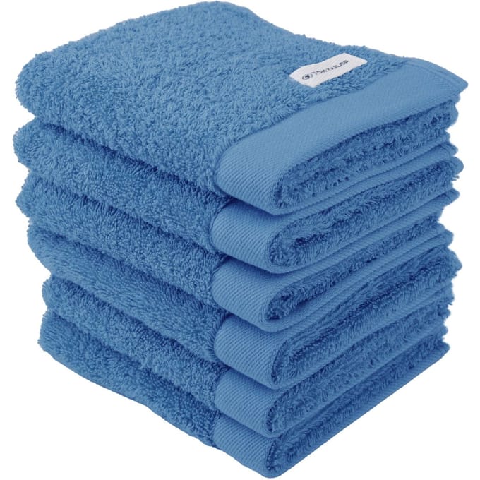 Tom Tailor Gastendoekje Color Bath Guest Towel Een maat, 30x50 Set van 6
