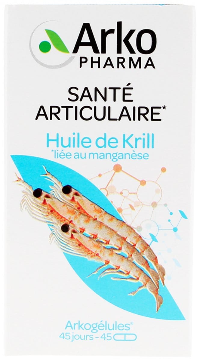 Arkopharma Arkogélules Krillolie met Mangaan 45 Capsules