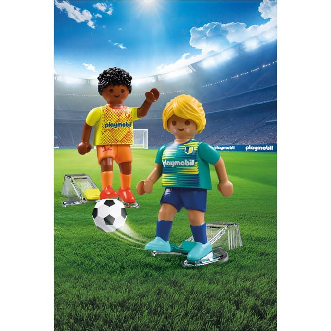 PLAYMOBIL 72058 Voetbalspelers Bouwsets