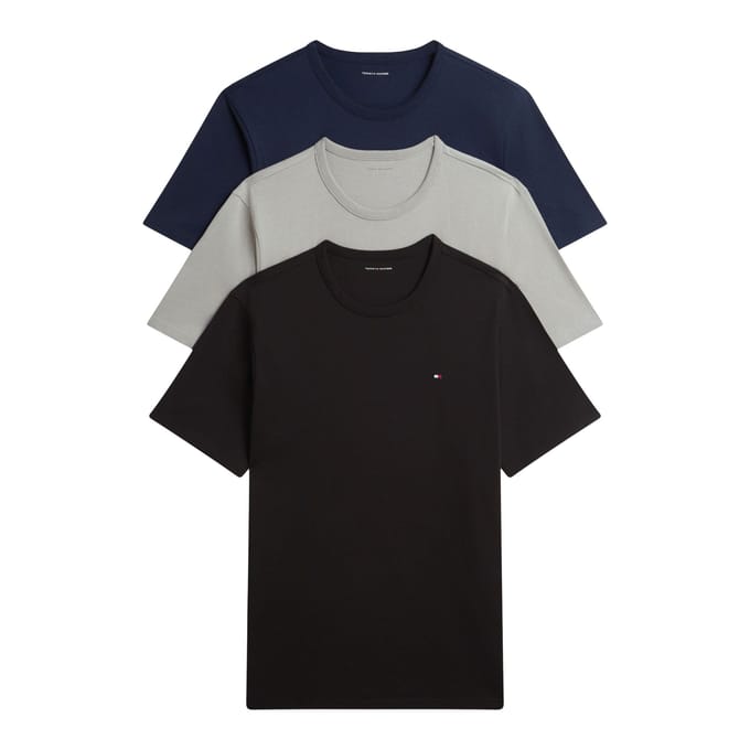 Tommy Hilfiger SS Shirt Heren (3-pack)