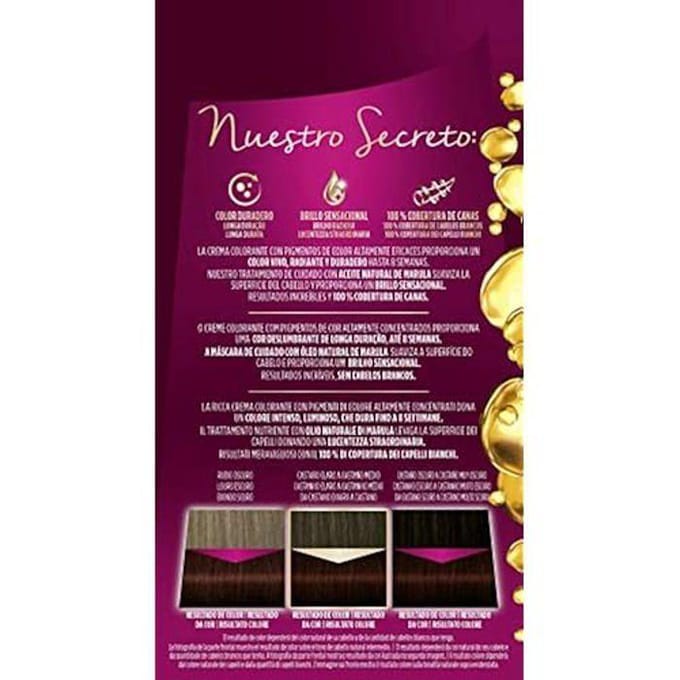 Tinte - SCHWARZKOPF - Palette Intense Crème - Couleur Acajou - Sans ammoniaque - Crème