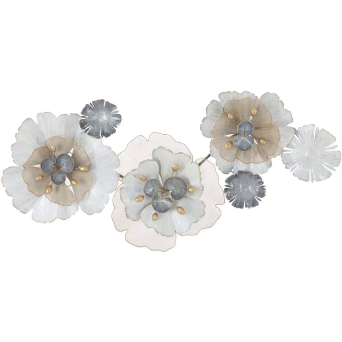 Wanddecoratie Mauro Ferretti Flowery