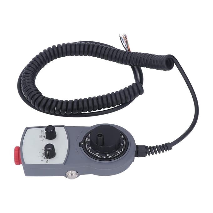 Volant électronique Contrôleur CNC Processeur PLC Faisceau Connexion Directe avec Arrêt d'Urgence