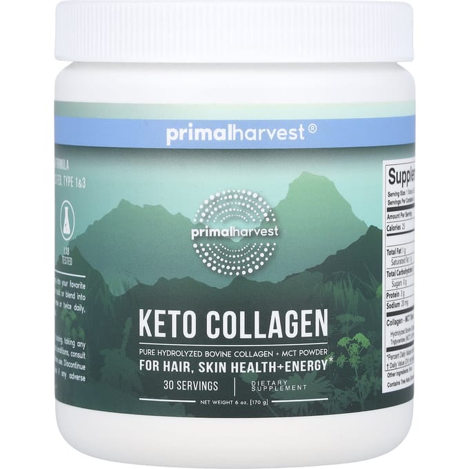 Primal Harvest, Keto Collageen, 6 oz (170 gr)