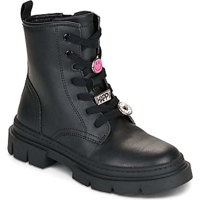 Geox - J660KH - Half-hoog - Kleur: Zwart - Maat: 35