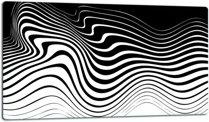 TMK ArtDeko - Snijplank - Inductie - 52x30 - Zebra Motief