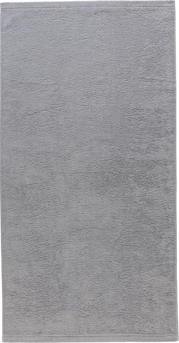 Cawö Lifestyle Uni Douchelaken - Platina 70x140