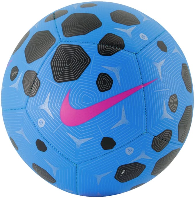 Nike pitch voetbal in de kleur blauw.