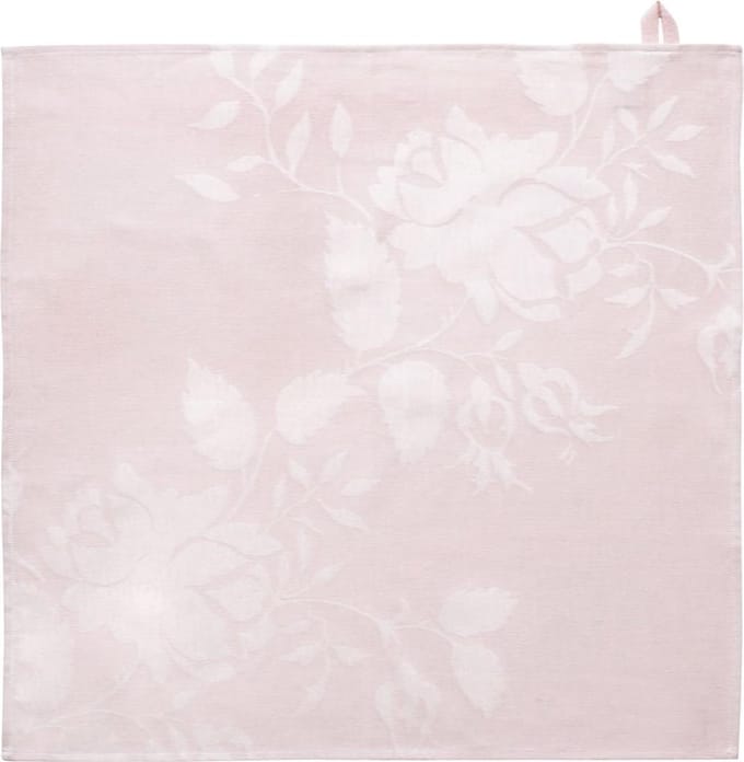 Royal Boch Fleurs Rouges Theedoek Roze 60 x 60 cm
