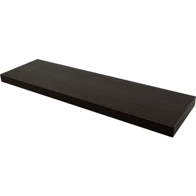 Duraline Wandplank Xl4 Antraciet Eiken Papier 38mm 80x23,5cm
