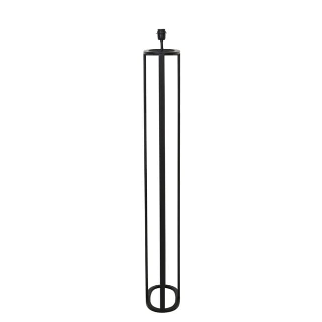 Light & Living Vloerlamp ovaal MYLO mat zwart
