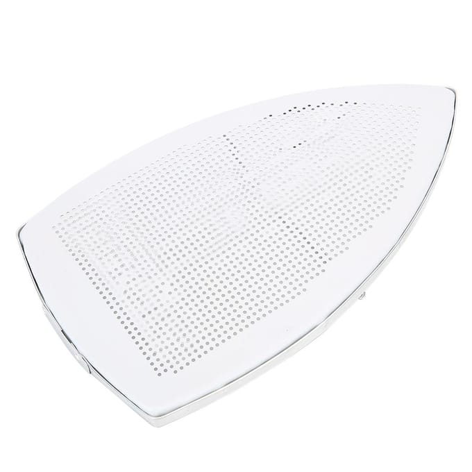 Housse de fer à repasser Fer électrique Vapeur complète Résistance aux hautes températures Plaque en alliage d'aluminium white