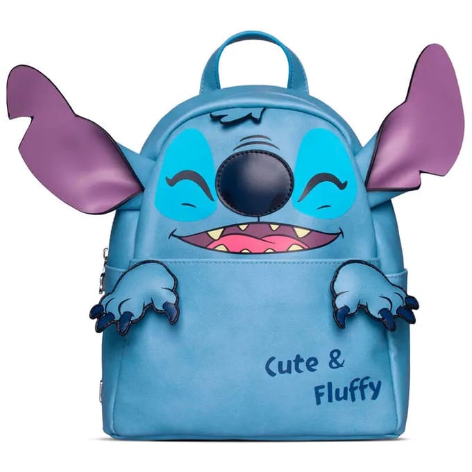 Lilo & Stitch - Cute Stitch Rugzak - Blauw