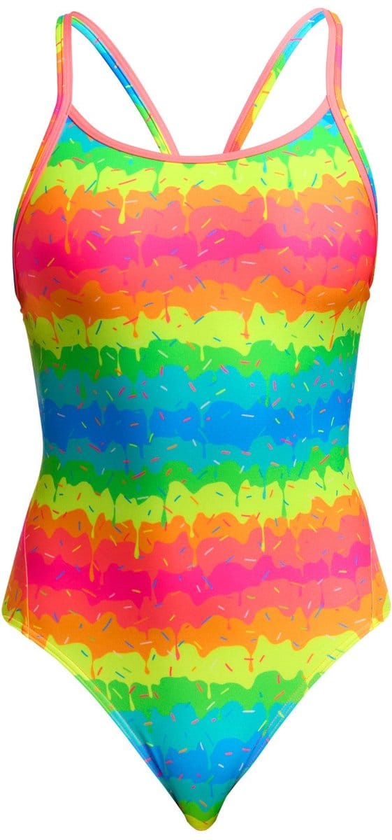 Melting mayhem Diamond back one piece - Dames | Funkita | Maat 8