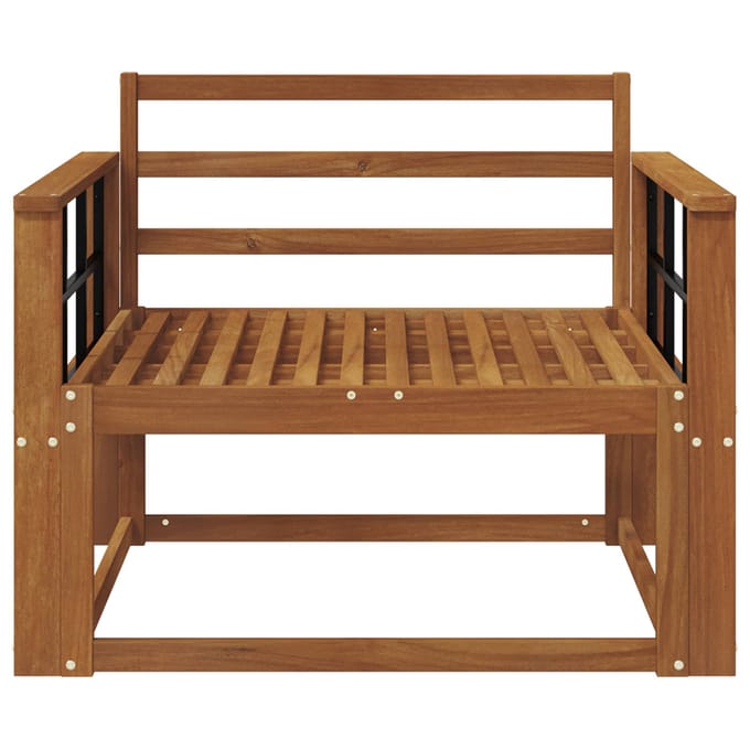 vidaXL - Buiten - Midden - Sofa - Naturel