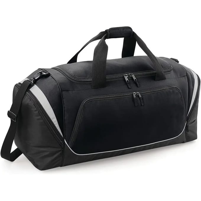 Quadra Jumbo Sporttas-Reistas Black/Black/Light Grey