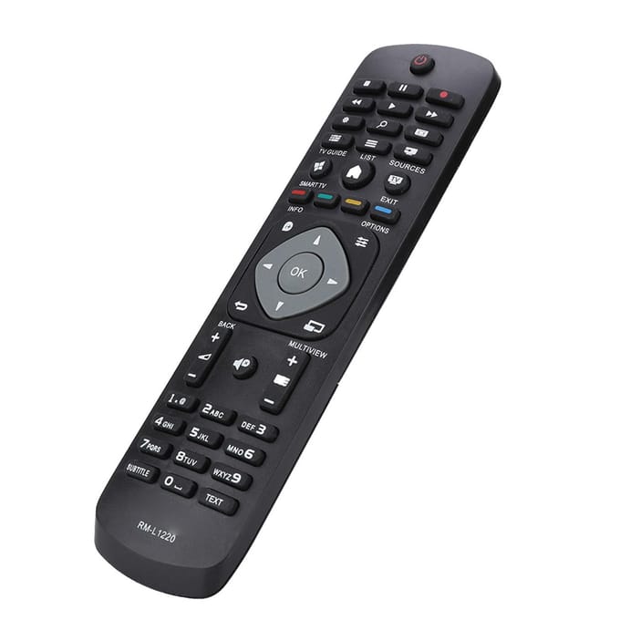 Télécommande multifonction pour téléviseur Philips RC19002B RC2031 black