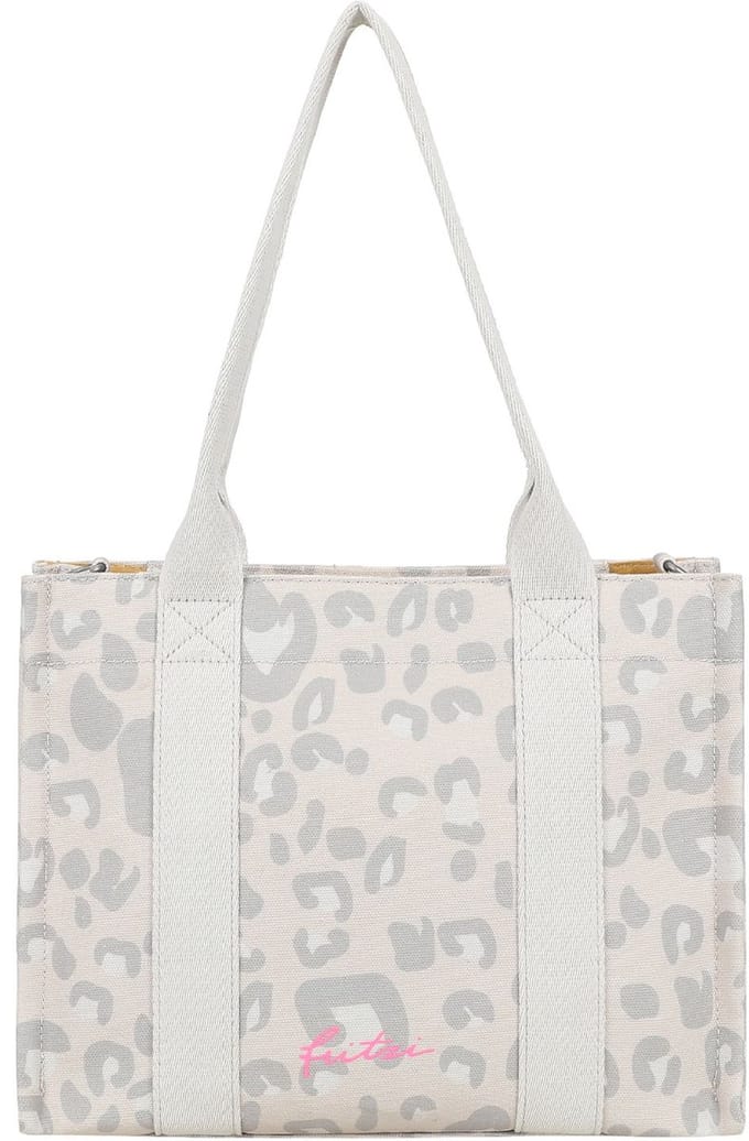 Fritzi aus Preußen schoudertas Tote Shopper Canvas Leo Sand beige