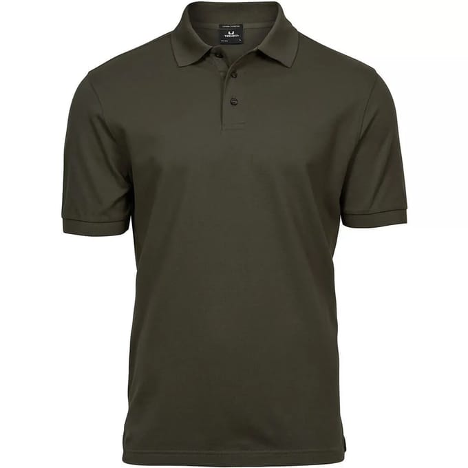 Tee Jays - Luxury Stretch Polo - Dark Olive maat L