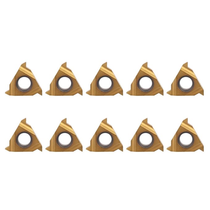 10pcs 11ER A60 14  Insert de Lame en Carbure Coupeur de Tour CNC Outil de Tournage
