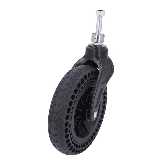 8 Inch Universeel Zwenkwiel Antislip TPE Rubber Massief Wiel Vervanging voor Trolley 75KG Draagvermogen