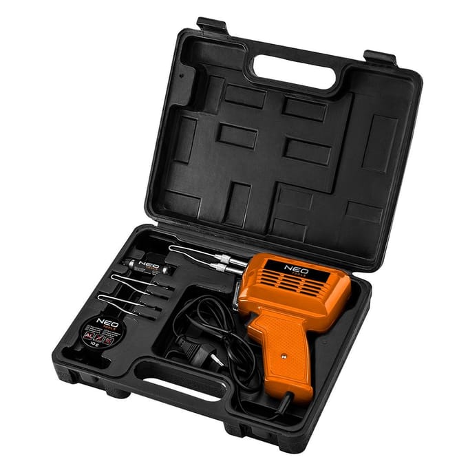 NEO TOOLS 19-151 - Transformator Soldeerbout - 150W - Ergonomische handgreep - Snel opwarmen
