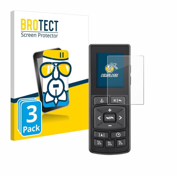 Screenprotector 3 Stuks voor Minn Kota Advanced GPS Navigation Beschermglas transparant