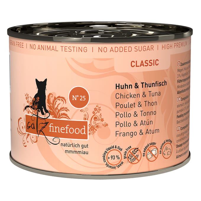 12x200g Kip & tonijn catz finefood natvoer voor katten