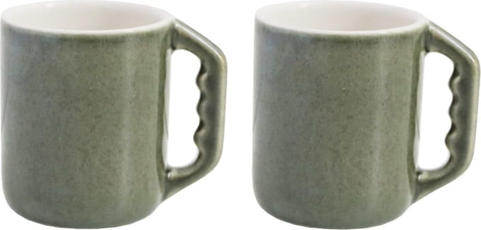 Return to Sender Espresso kopjes - Groen - 2 stuks - 90 ml