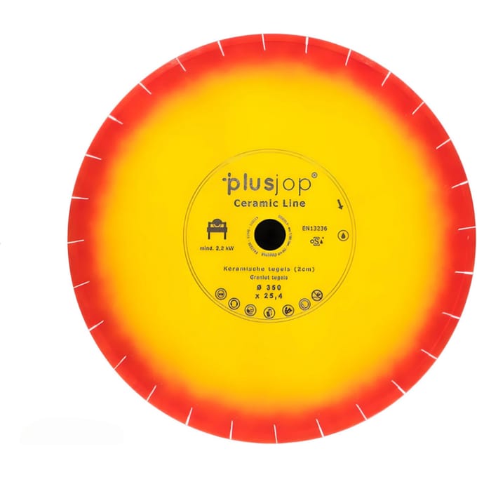 Plusjop® Diamantzaagblad Ceramic-Line 350x25,4 mm