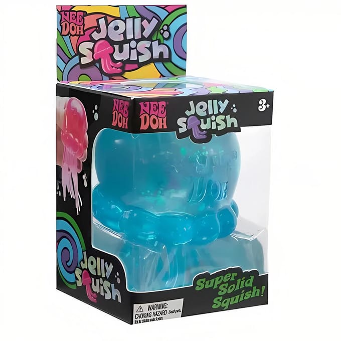 Schylling Needoh Nice Cube Sensorische Nice-Sicle Stressverlichting Squishy Kubus Anti-Angst Knijpobject Voor Focus ADHD Populatie