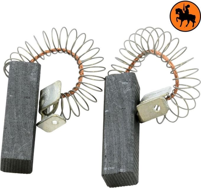 Koolborstelset voor Bosch PAS 1000 - 6,4x8x29mm - Vervangt 1.609.201.664