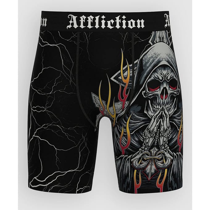 Affliction Phantom Fire Boxershorts zwart