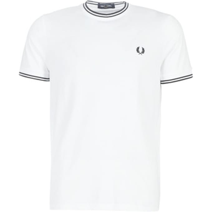 Fred Perry  T-shirt Korte Mouw TWIN TIPPED T-SHIRT