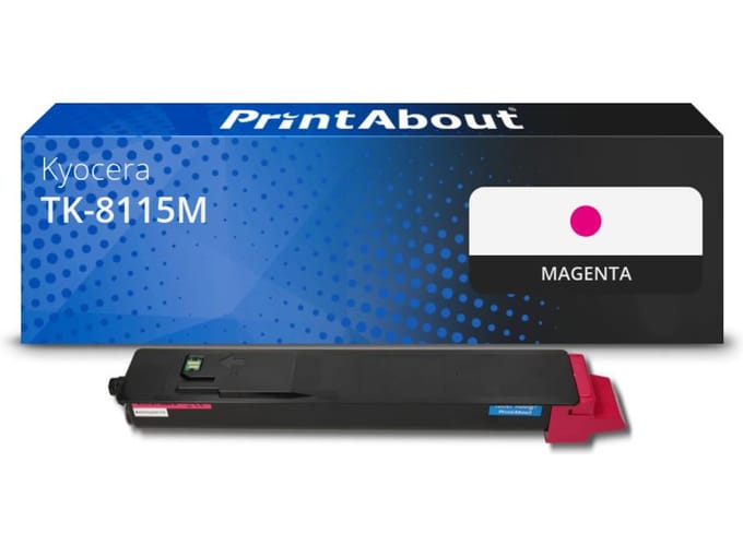 PrintAbout huismerk Toner TK-8115M Magenta Geschikt voor Kyocera