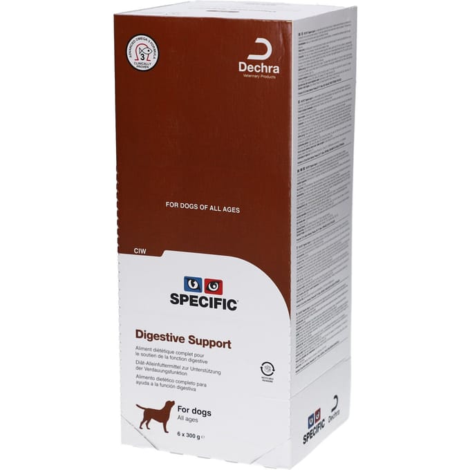 SPECIFIC Specific Ciw Digestive Support – Hondenvoer Blik – 6x 300g