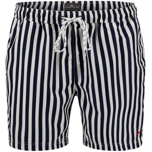Fynch-Hatton Swim Short Allover Stripes Drawstring Marine / male