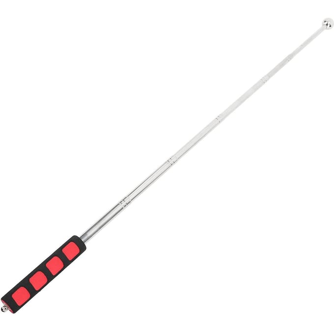 Telescopische Lege Trommel Hamer Tegel Holte Checker Roestvrij Staal Geluidsdetectie Testtool voor 98cm white