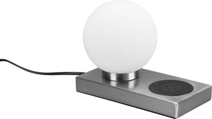 REALITY Tafellamp Chloe 1x E14 40W Grijs