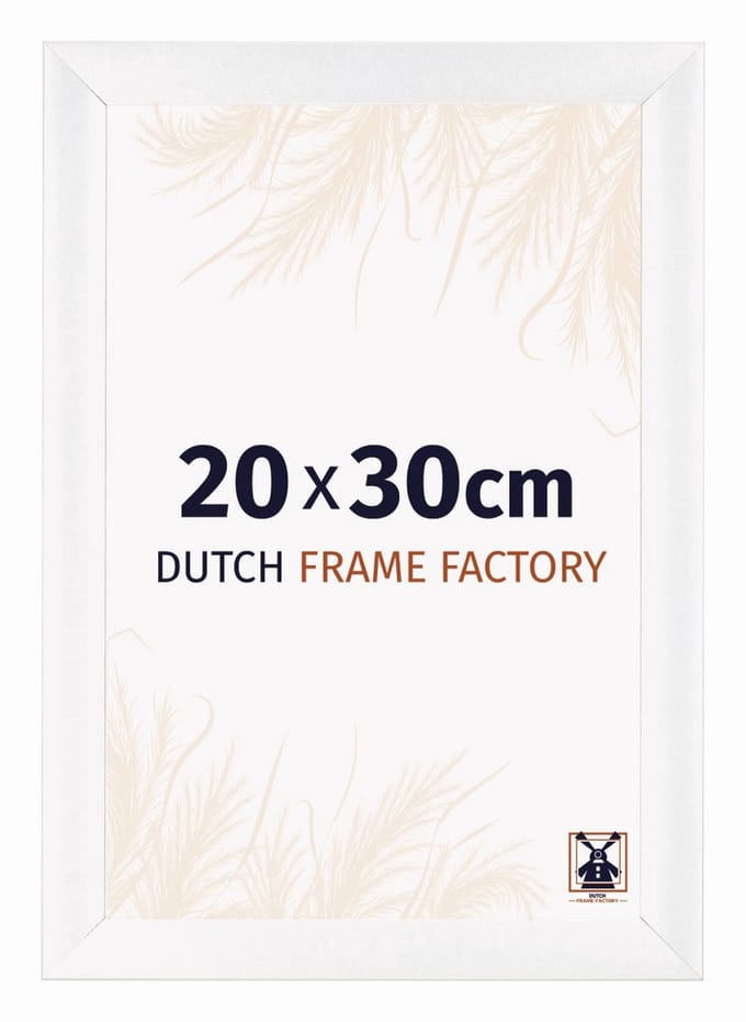 Fotolijst 20x30 cm - MDF - Wit Mat - Praag
