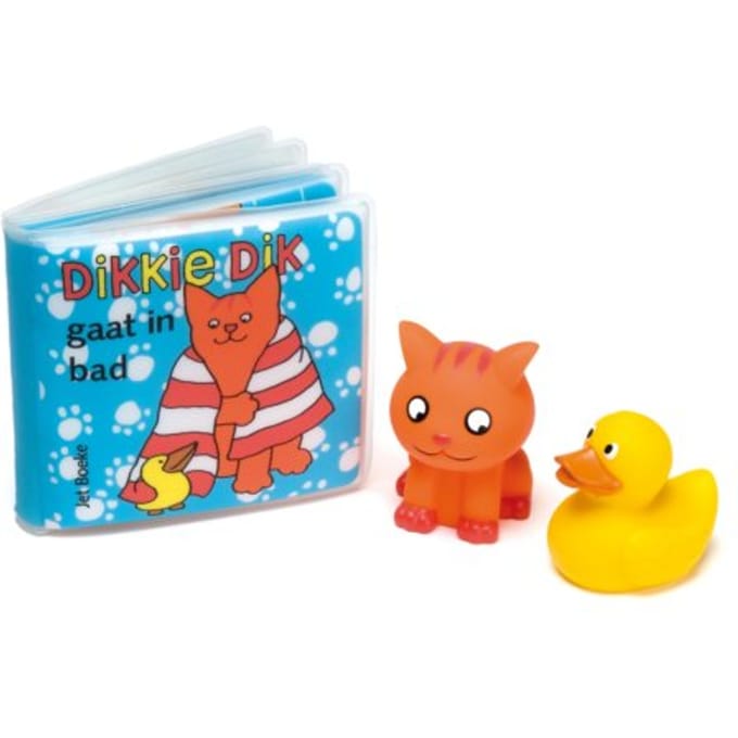 DikkieDik Dikkie Dik gaat in bad+speeltje Multi unisex