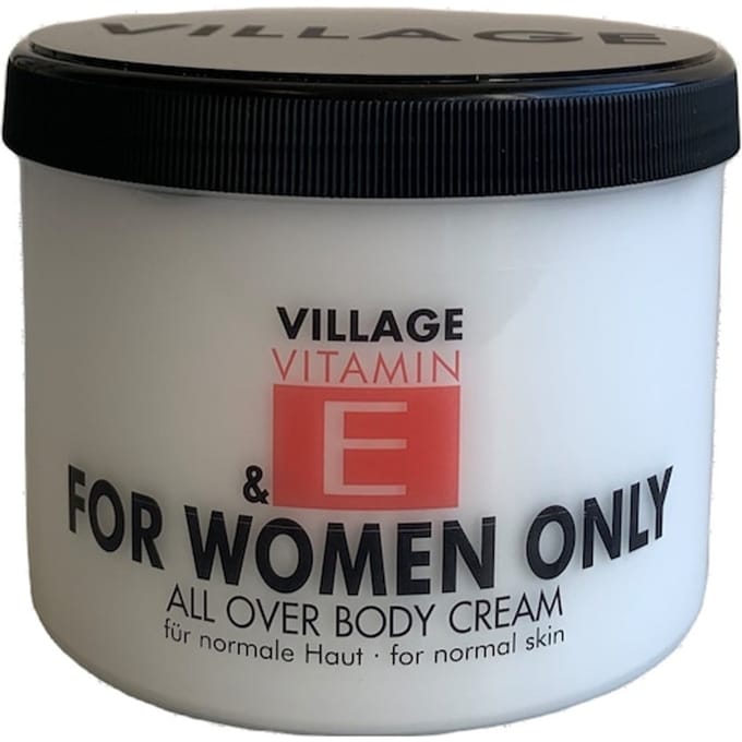 Village Vitamin E Crème voor het hele lichaam Zorg Unisex 500 ml