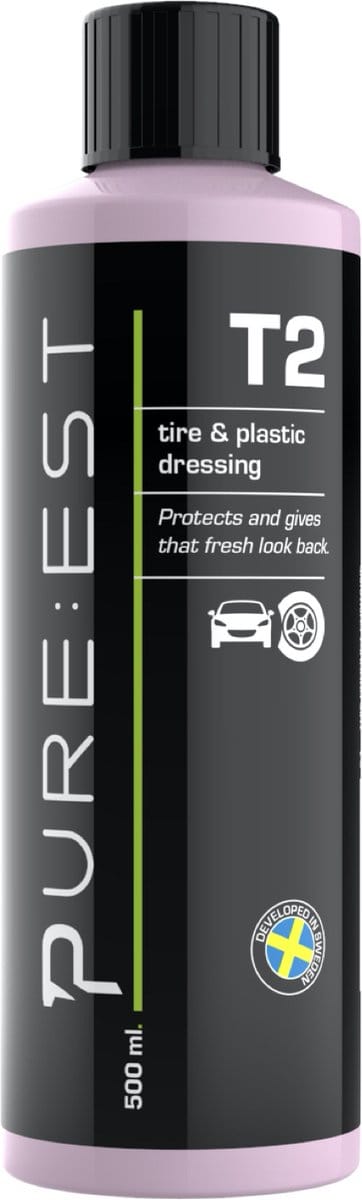 PURE:EST - T2 - Tire & Plastic Dressing - Matte - 500ml