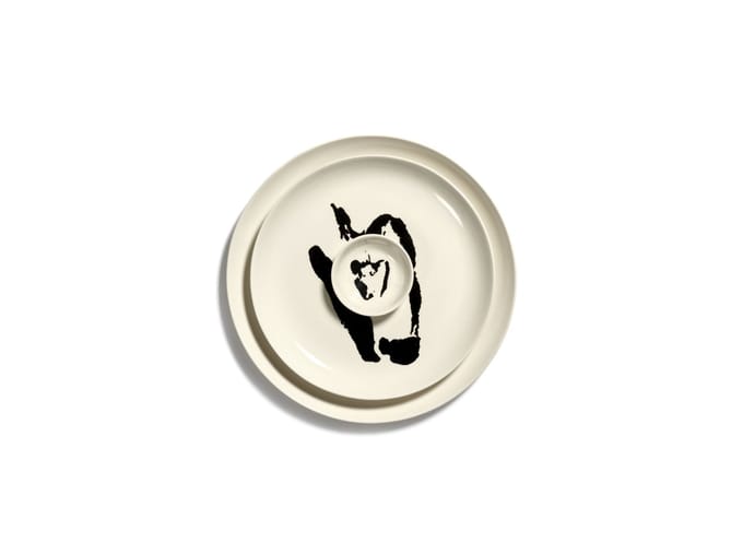 Serax - Ottolenghi Feast - Schaaltje XS - Wit/Zwart - 7 Ø - 8 stuks
