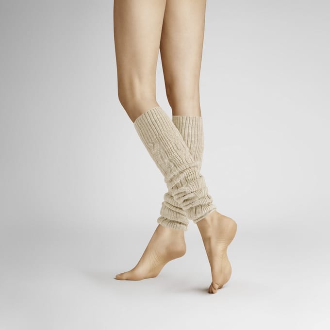 HUDSON Winter Spirit Dames Beenwarmers - Biber mel. - Maat 1-size