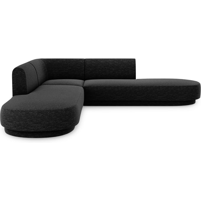 Hoekbank Miley open chenille | Micadoni Limited Edition